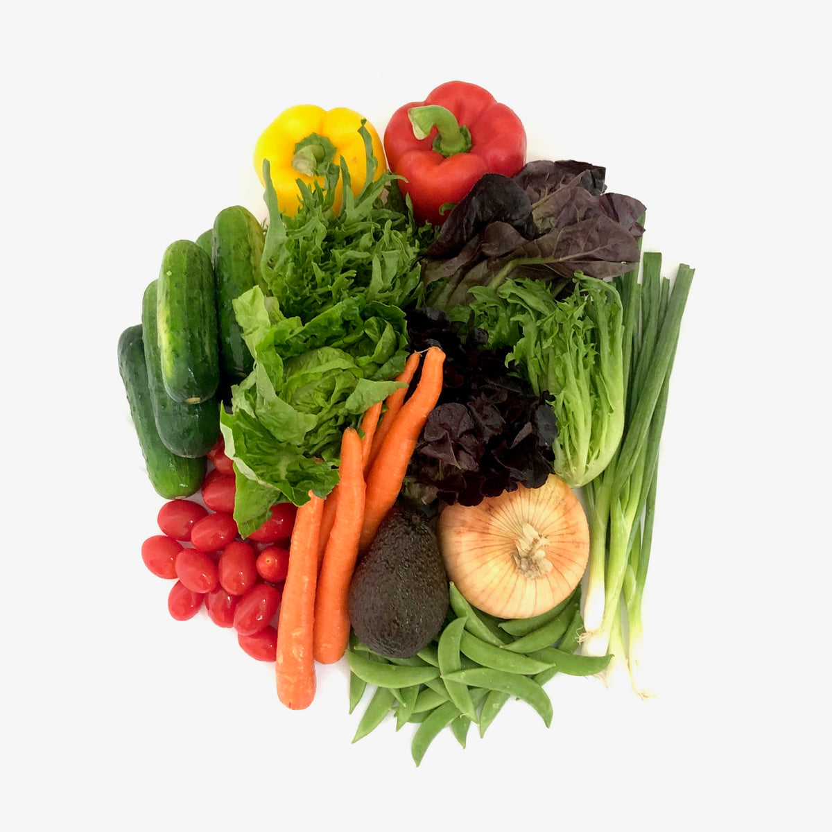 Fruit And Vegetable Salad Box Stock Photo, Picture and Royalty Free Image.  Image 47259453.